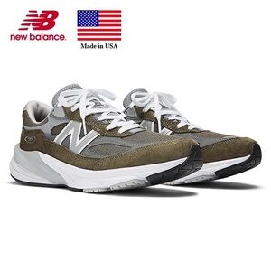 New Balance 990v6 MiUSA True Camo White Made in USA Men's Shoe U990OG6 D